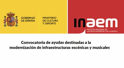 Convocadas las ayudas públicas del INAEM para modernización de estructuras de gestión artística