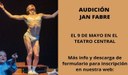 Audición Jan Fabre