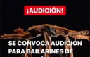 Audición para bailarinas y bailarines profesionales