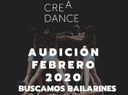 Audición para Crea Dance Company
