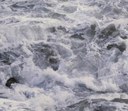 Mujeres y hombres a la orilla del mar