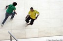 <p style="text-align: center; "><span style="font-weight: bold; ">Meio Fio II<br /> <br /> </span>Compañía: Membros (Brasil)<br /> Obra: “Meio Fio”.<br /> Lugar: Caixa Forum.<br /> Festival Días de Danza</p>